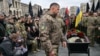 Прощання з Дмитром Коцюбайлом («Да Вінчі») на майдані Незалежності в Києві, 10 березня 2023 року