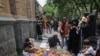 په تهران کې د یوه بازار څنډه