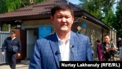 Kazakh journalist Duman Mukhammedkarim (file photo)