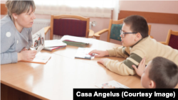 Casa Angelus din Isacova, Orhei, are capacitatea să interneze până la 15 copii, împreună cu un aparținător