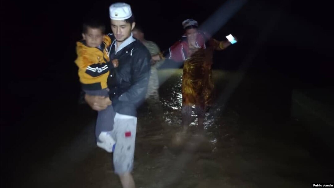 Southern Kyrgyzstan has been experiencing flooding and mudslides for days.