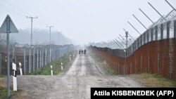 Žilet-žica na granici između Srbije i Mađarske, 15. decembar 2022.