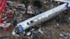 Imagine de la locul accidentului feroviar din Grecia. 2 martie 2023