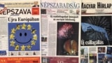 EU-csatlakozás címlapok - 2004. május 1.
