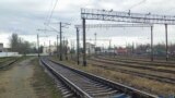 Залізнична розв'язка на станції Джанкой, архівне фото