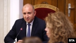 President Rumen Radev had quietly opposed the appointment of Nikolay Nenev as ambassador to Kyiv dating back to at least April, the president said. (file photo)