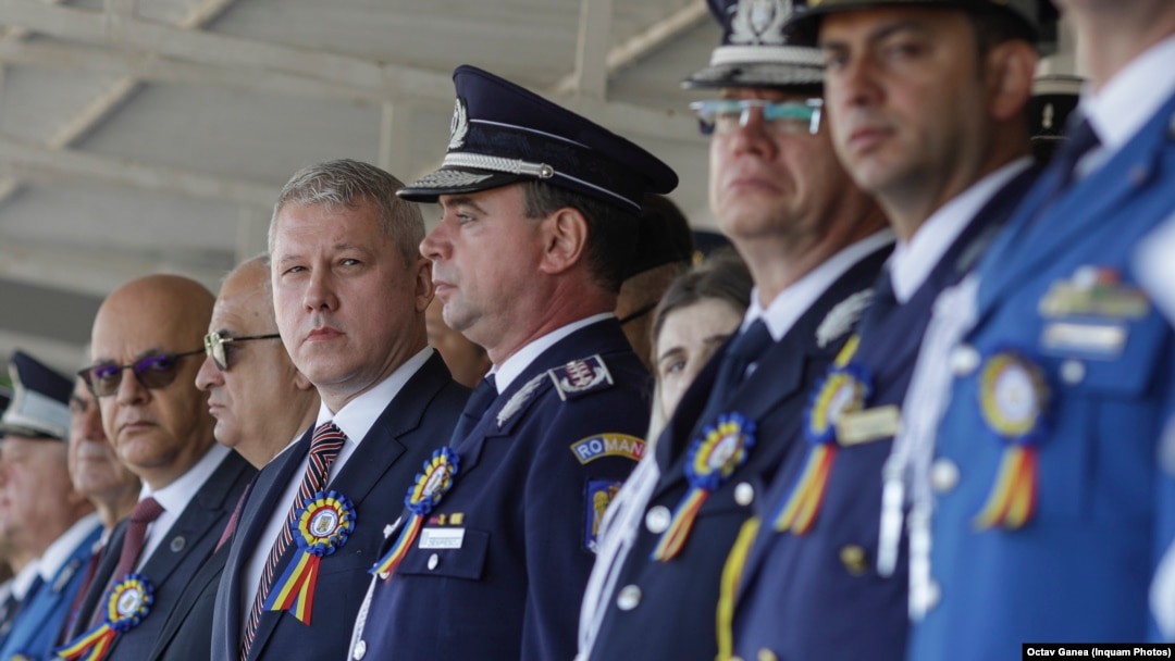 Ceremonia de depunere a Jurământului de către absolvenții Academiei de Poliție „Alexandru Ioan Cuza”, promoția 2023