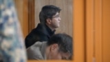Бывший министр нацэкономики Казахстана Куандык Бишимбаев во время суда над ним
