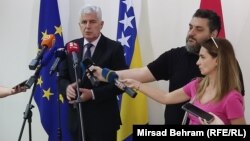 Predsjednik HDZ-a BiH Dragan Čović u Mostaru, 10. 6. 2024.