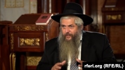 Моше Реувен Асман, головний рабин України у Центральній синагозі Києва, 22 вересня 2023 року