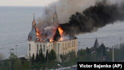 Последствия одного из ударов по Одессе