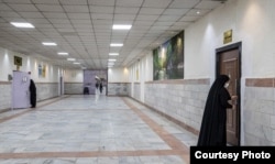 یکی از عکس‌هایی که خبرگزاری قوه قضاییه از داخل زندان قرچک منتشر کرده است