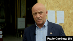 A file photo shows former Odesa mayor Hennadiy Trukhanov.