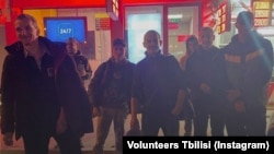 Граждане Украины прибыли в Тбилиси