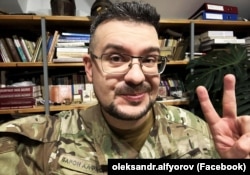 Історик і військовослужбовець ЗСУ Олександр Алфьоров