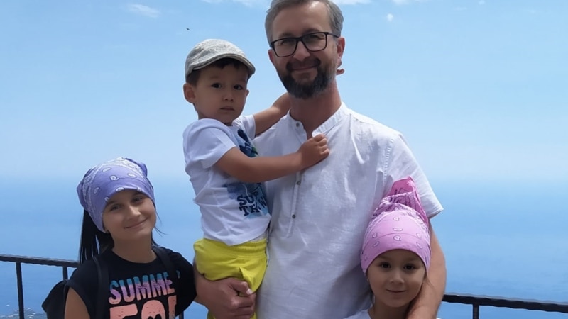 Семья Наримана Джеляла прибыла в Киев из аннексированного Крыма