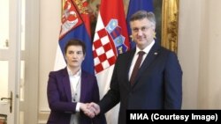 Brnabić i Plenković