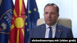 Оливер Спасовски, министер за внатрешни работи на Северна Македонија
