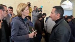 Սյունիքում Փաուերը պնդել է՝ Լաչինի միջանցքը պետք է բացվի