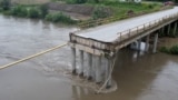 The bridge connecting the villages between Kraljevo and Čačak collapsed after heavy rains and floods in Serbia.