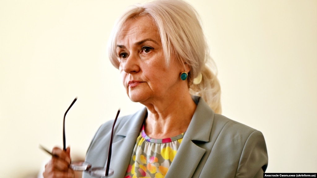 Мовознавиця, політична діячка, філолог, педагог Ірина Фаріон. Львів, 9 травня 2024 року