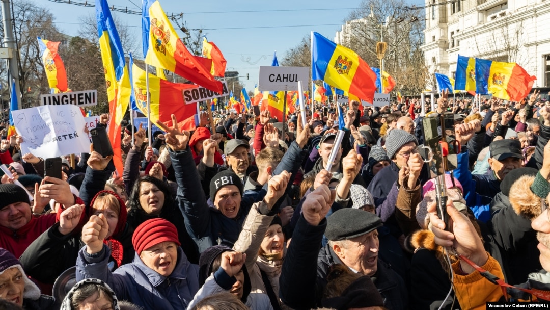 Poliția de la Chișinău a declarat că a dejucat un plan rusesc de destabilizare a țării, înainte de protestul anunțat pentru duminică dupa amiază, iar planul era în „directă legătură cu Wagner”