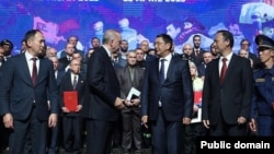 Эрдоган кыргызстандык куткаруучуларга мамлекеттик сыйлыктарды тапшырган эле.