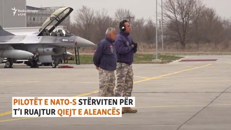 Pilotët e F16-shave stërviten për t’i ruajtur qiejt e NATO-s