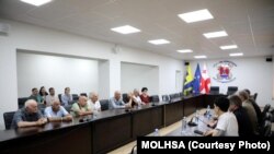 პაციენტებისა და ჯანდაცვის მინისტრის შეხვედრა ფოთში
