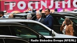 Директор ЦРУ Вільям Бернс під час візиту до Сараєво, 20 серпня 2024 року 