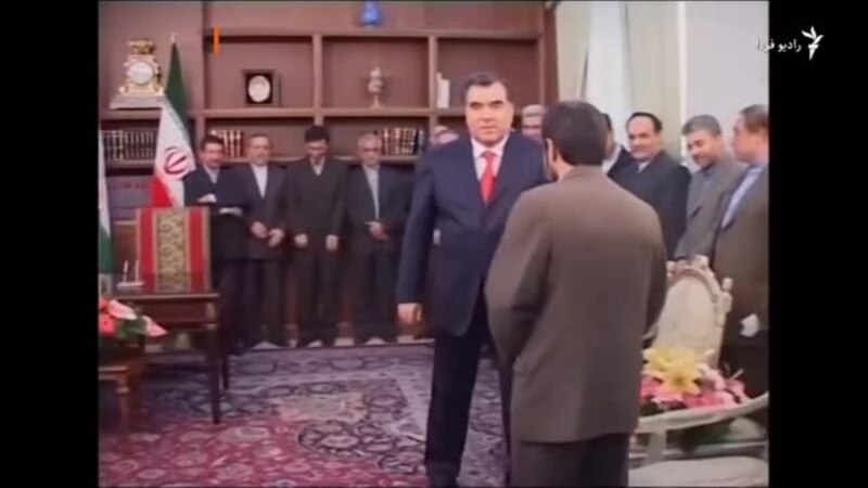 استقبال از رئیس‌جمهور تاجیکستان در تهران