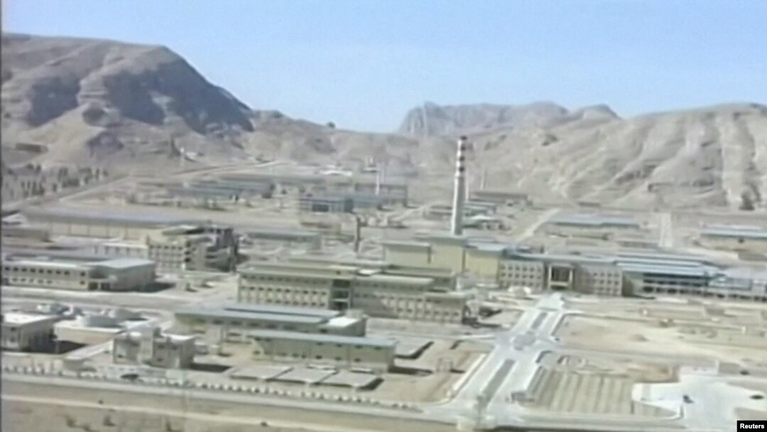 Instalațiile nucleare iraniene de la Isfahan.