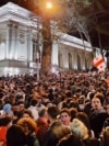 Georgia -- Protest rally of opponents of the "Agents Law" in Tbilisi. 15Apr2024
