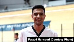 فرزاد منصوری تکواندو کار افغان که در رقابت های المپیک پاریس اشتراک میکند 
