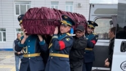 Похороны многодетного мобилизованного Дениса Слюсарева