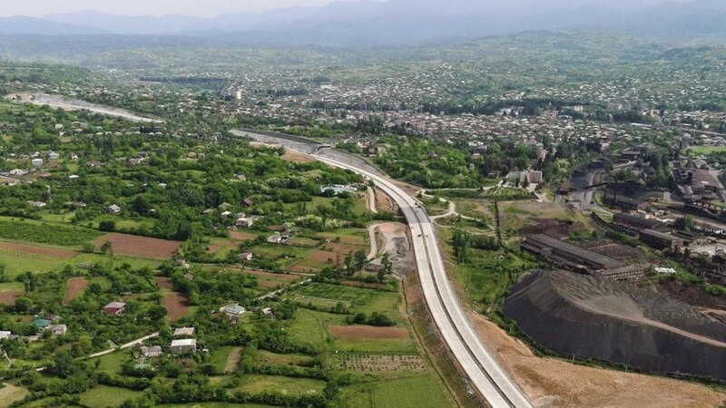 Объездная дорога Зестафони сократила время пути из Тбилиси в Батуми