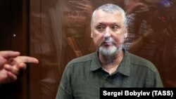 Игорь Стрелков (Гиркин) в Мещанском районном суде Москвы, 21 июля 2023 года