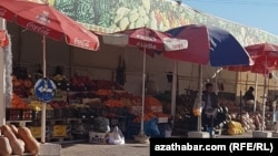 Azyk bazary. Türkmenistan