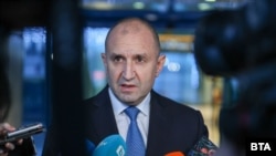 Bulgarian President Rumen Radev (file photo)