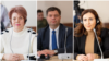 Tatiana Chiriac, Ion Guzun și Tatiana Ciaglic, candidați non-judecători pentru funcția de membri în CSM. 