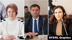 Tatiana Chiriac, Ion Guzun și Tatiana Ciaglic, candidați non-judecători pentru funcția de membri în CSM. 