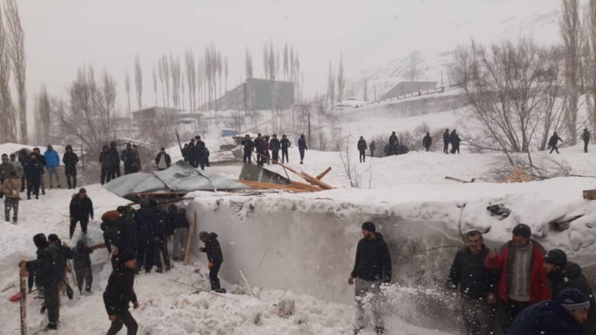 Avalanches Caused By Heavy Snow Kill At Least 10 In Tajikistan
