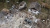 Наслідки російського удару по селу Гроза на Харківщині, внаслідок якого в жовтні загинули 59 людей