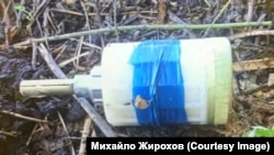 Газовая граната К-51 на одной из позиций украинских сил, сентябрь 2022 года. Фото: Михаил Жирохов