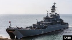 Большой десантный корабль «Новочеркасск» (архивное фото)
