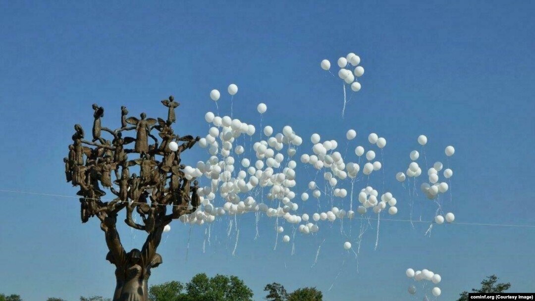 Акция памяти жертв Беслана