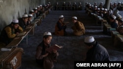 یکی از مدارس افغانستان در رمضان ۲۰۲۴ُ تصویر از AFP