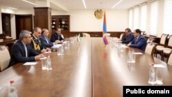 Պապիկյան-Սոբհանի հանդիպում Հայաստանի ռազմական գերատեսչությունում, 1-ը սեպտեմբերի, 2023թ․