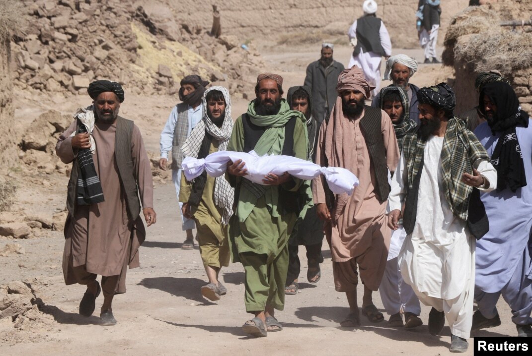 Searching For Survivors And The Dead As Afghan Quake Toll Continues To Rise