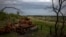 Знищений російський танк на Донеччині, архівне фото